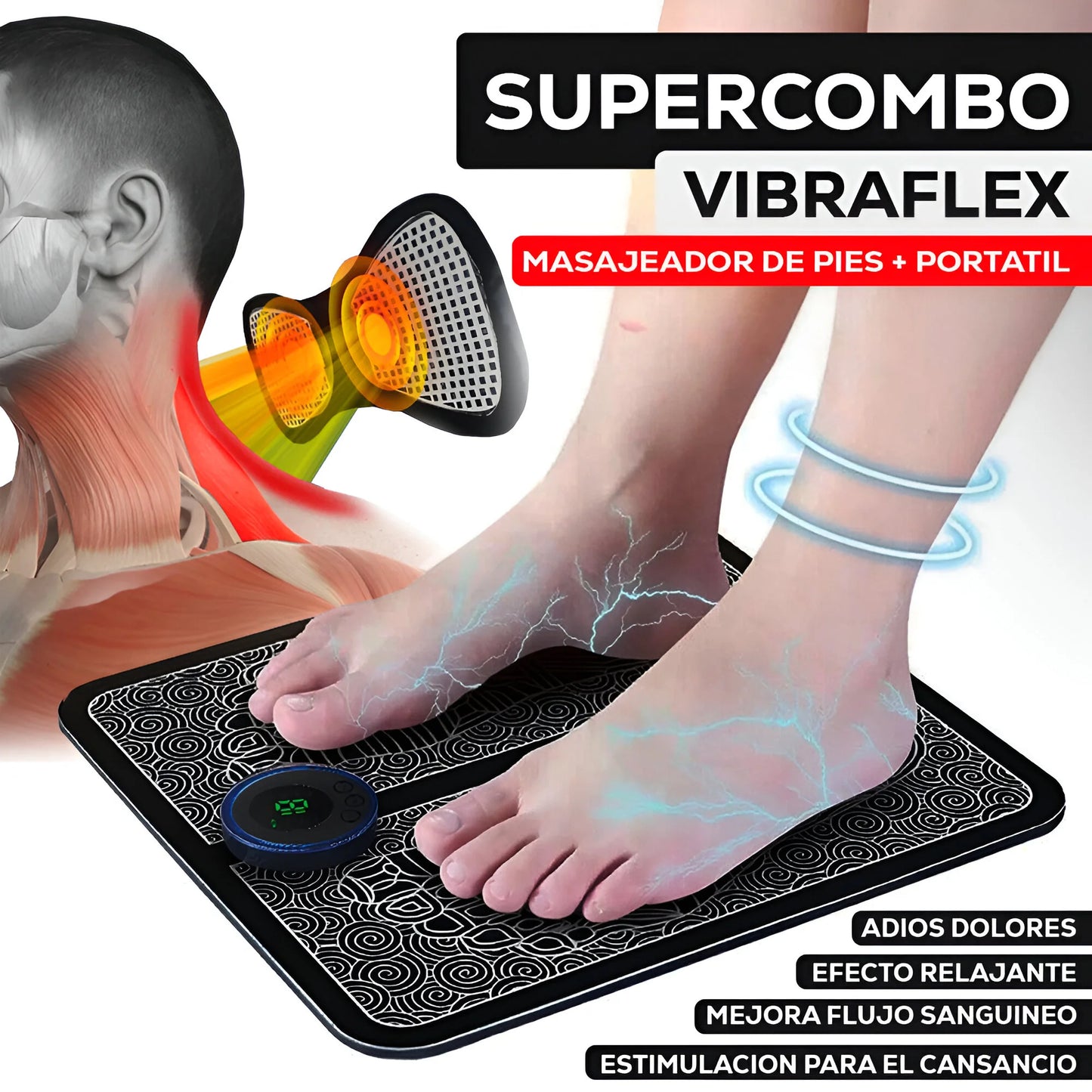 𝗦𝗨𝗣𝗘𝗥 𝗖𝗢𝗠𝗕𝗢 𝗩𝗶𝗯𝗿𝗮𝗙𝗹𝗲𝘅®: 𝗧𝗲𝗰𝗻𝗼𝗹𝗼𝗴𝗶𝗮 𝗱𝗲 𝗠𝗮𝘀𝗮𝗷𝗲 + 𝗕𝗶𝗲𝗻𝗲𝘀𝘁𝗮𝗿 𝗜𝗻𝘀𝘁𝗮𝗻𝘁𝗮𝗻𝗲𝗼